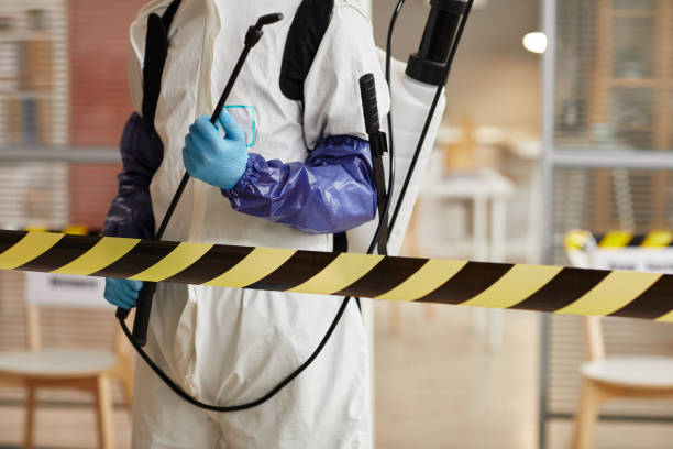 Professional Biohazard Cleanup technician working in Firth, NE